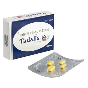 Tadalafil in USA: low prices for Tadalis SX 20 in USA
